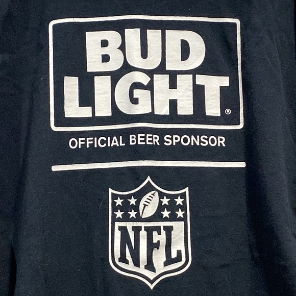 Vintage Port & Company Black NFL Leggetts Fantasy Bud Light Football Men's L ! - Picture 9 of 10